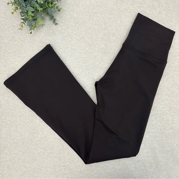 Offline By Aerie Women Brown High Waisted Bootcut Legging Flare Leggings Size M - Picture 12 of 13